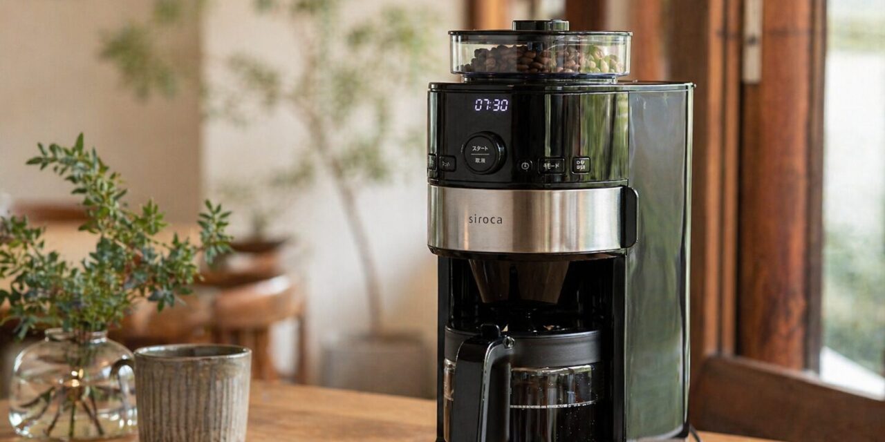 【楽天★4.4（19,200件）】シロカ 全自動コーヒーメーカー SC-C121の口コミ調査！買って正解？本音レビュー