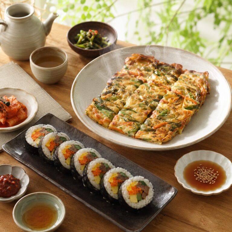 【楽天★4.3（1,800件）】本場韓国 チヂミ＆キンパセットの口コミ調査！韓国食品専門店の実力