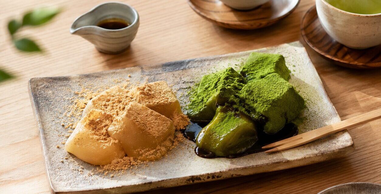 【楽天★4.4（3,600件）】京都 とろける わらび餅 きなこ＆抹茶 8個入りの口コミ調査！京都の和菓子専門店の実力